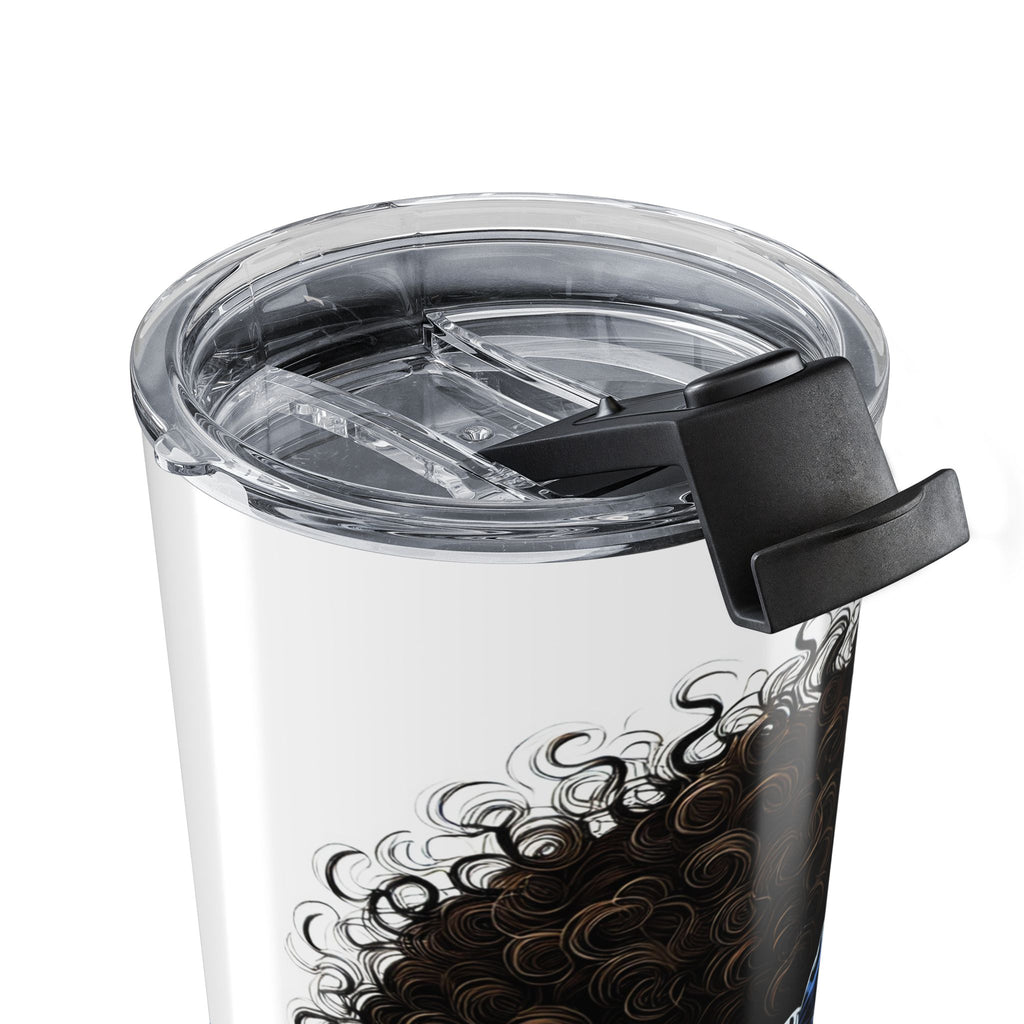 Capricorn Afro Girl 20oz Tumbler – Zodiac Coffee Travel Cup