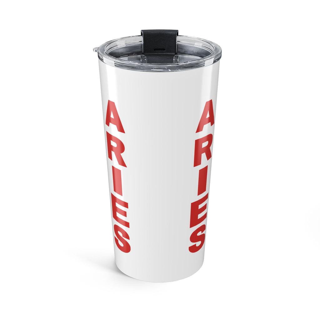 Aries Afro Girl 20oz Tumbler — Zodiac Coffee Travel Cup
