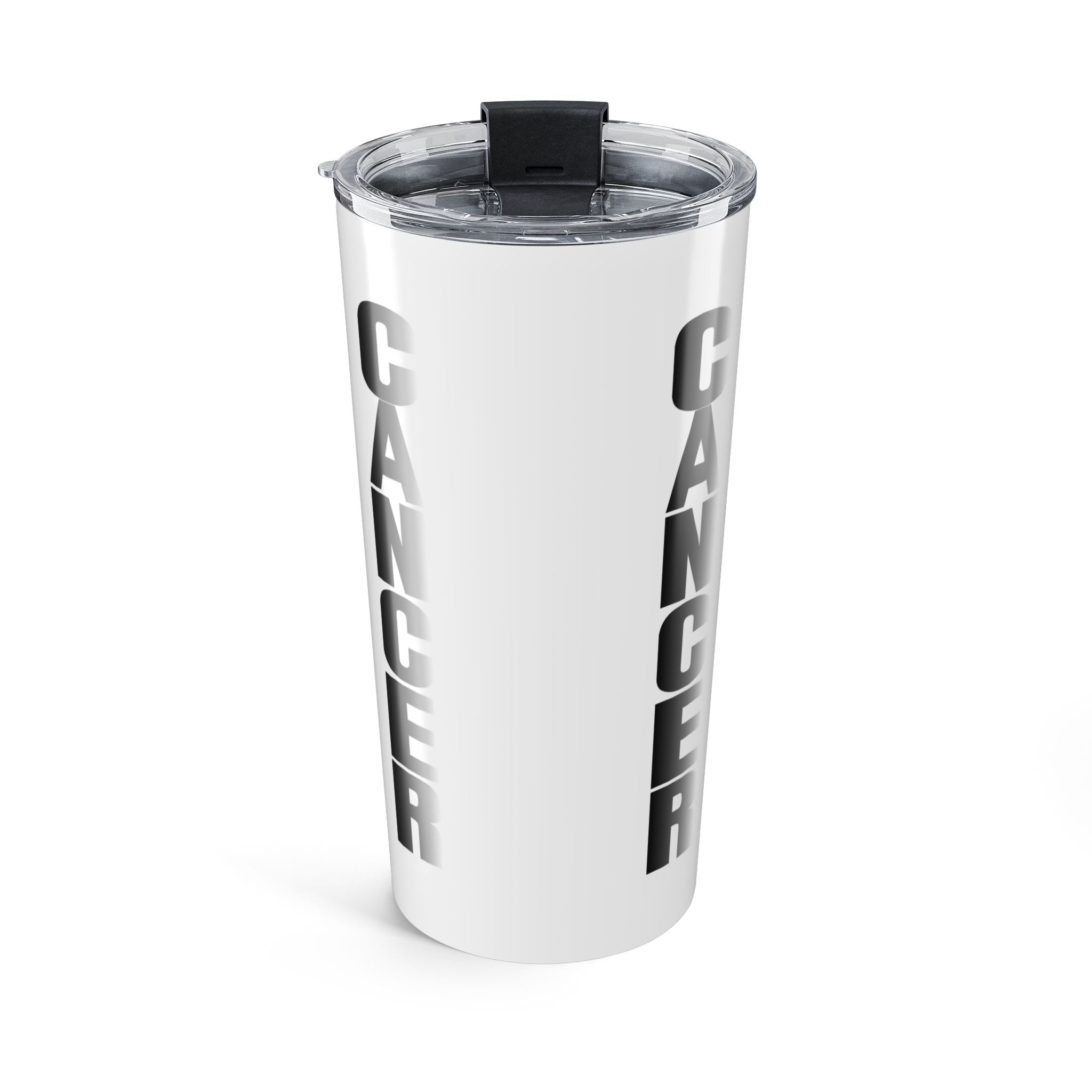 Cancer Zodiac 20oz Tumbler — Curly Afro Woman Design