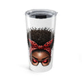 Aries Afro Girl 20oz Tumbler — Zodiac Coffee Travel Cup