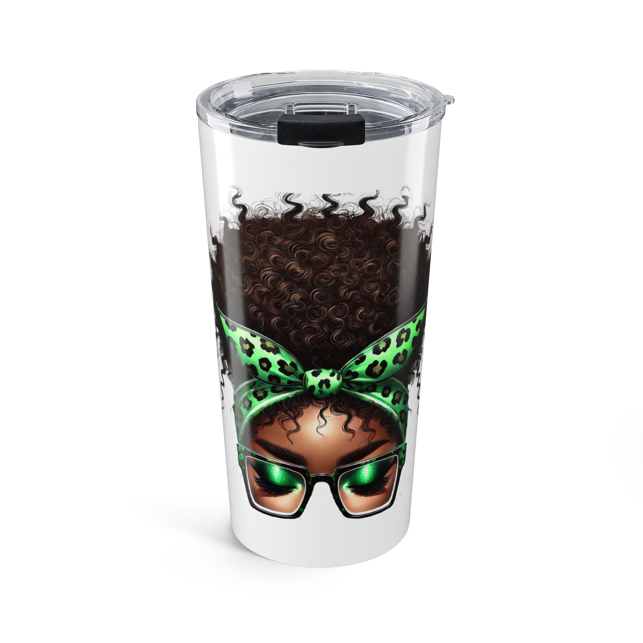 Virgo Afro Girl 20oz Tumbler – Zodiac Coffee Travel Mug